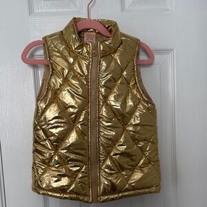 Faded Glory Gold Puffer Vest for Kids